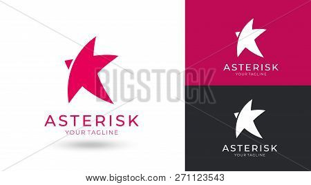 Star Logo Vector. Universal Abstract Logo With A Star Symbol For Any Business. Star Sign - A Leader,