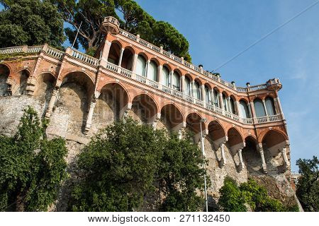 Views Of Genoa City, Italy, Trabel Europe,