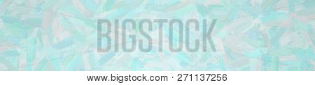 Abstract Illustration Of Gainsboro Abstract Oil Painting Banner Background, Digitally Generated