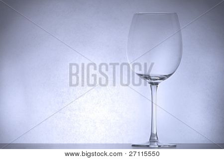 Back-light Of Wine Glass