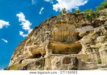 Chufut-kale, A Ruined Medieval City-fortress In The Crimean Mountains, Europe