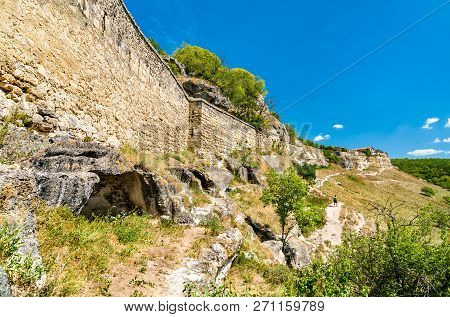 Chufut-kale, A Ruined Medieval City-fortress In The Crimean Mountains, Europe