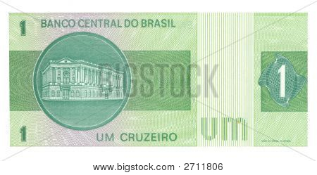 1 Cruzeiro Bill z Brazílie