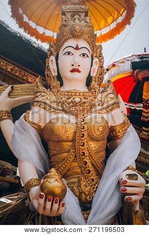 Closeup Portrait Of Shiva - Hindu Buddhist Deities, Traditional Sculpture