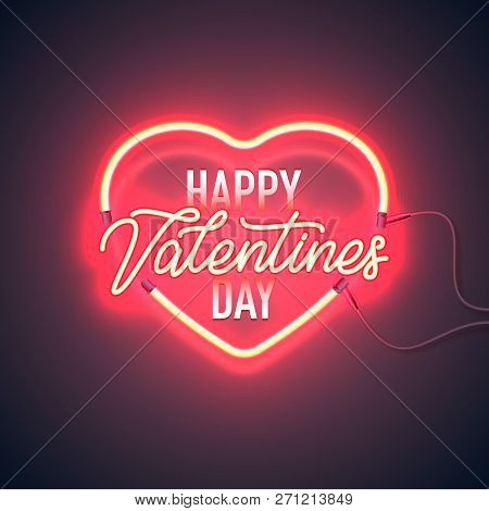 Neon Vday Greeting Card 2