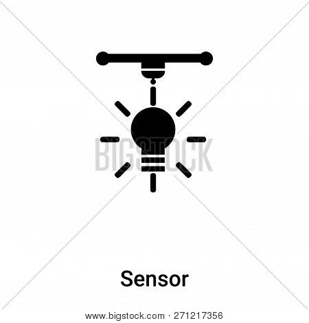 Sensor Icon In Trendy Design Style. Sensor Icon Isolated On White Background. Sensor Vector Icon Sim