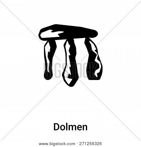 Dolmen Icon In Trendy Design Style. Dolmen Icon Isolated On White Background. Dolmen Vector Icon Sim