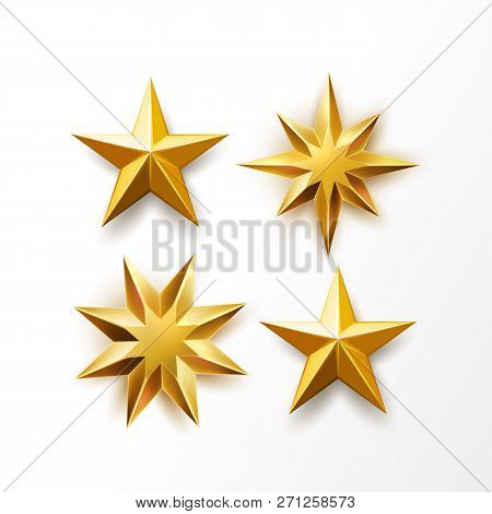 Vector Golden Star Ranking Symbol, Top Award