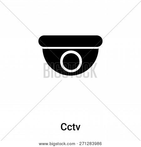 Cctv Icon In Trendy Design Style. Cctv Icon Isolated On White Background. Cctv Vector Icon Simple An