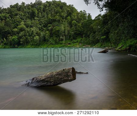 The View On Danau Gunung Tujuh Lake