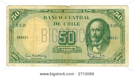 50 Peso regningen i Chile