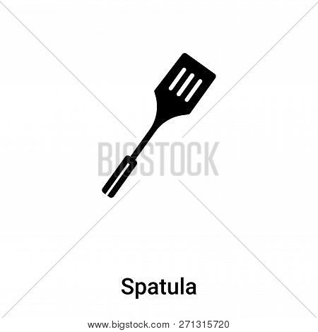 Spatula Icon In Trendy Design Style. Spatula Icon Isolated On White Background. Spatula Vector Icon 