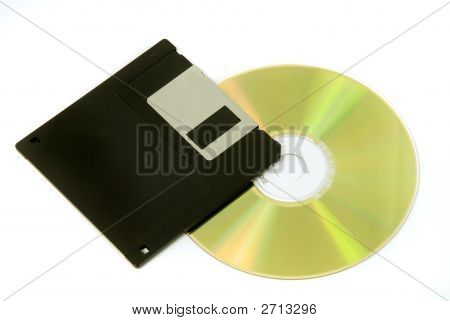 Floppy e Cd formato disco