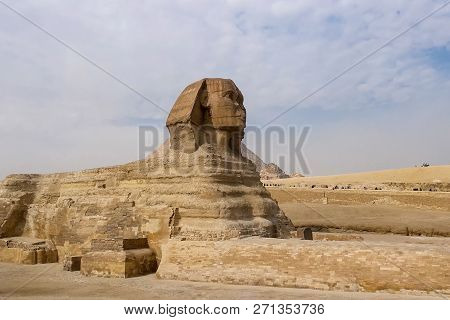 The Great Sphinx. Egyptian Sphinx. The Seventh Wonder Of The World. Ancient Megaliths.