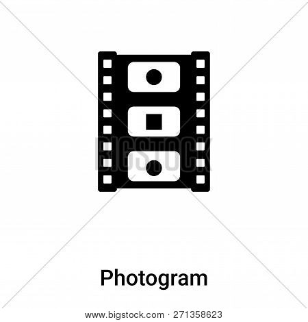 Photogram Icon In Trendy Design Style. Photogram Icon Isolated On White Background. Photogram Vector