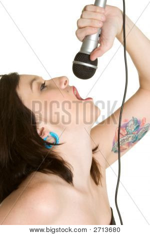Rock pige sang