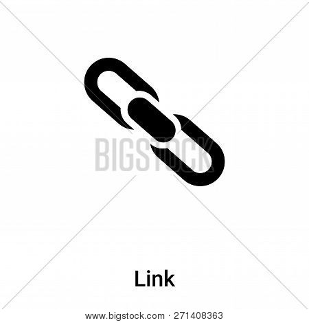 Link Icon In Trendy Design Style. Link Icon Isolated On White Background. Link Vector Icon Simple An