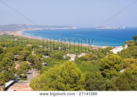 bella bearti della Costa Brava, Spagna