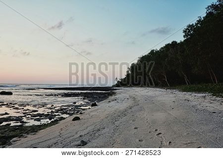 Lolits Village, Espiritu Santo Island / Vanuatu - Aug 10 2016 : Beautiful Stunning Tropical Paradise
