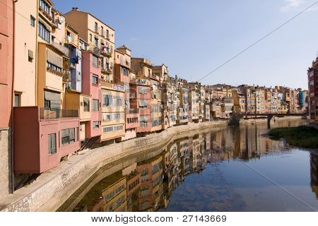 Altstadt von Girona, Spanien