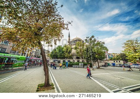 Istanbul, Turkey: Gazi Atik Ali Pasha Mosque In Historical Center Of Istanbul, Built In 1497 During 