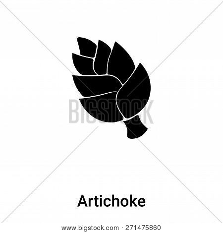 Artichoke Icon In Trendy Design Style. Artichoke Icon Isolated On White Background. Artichoke Vector