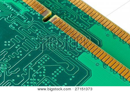 DDR2 muistimoduuli lähikuva