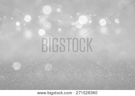 Fantastic Sparkling Abstract Background Glitter Lights Defocused Bokeh - Festal Mockup Texture With 