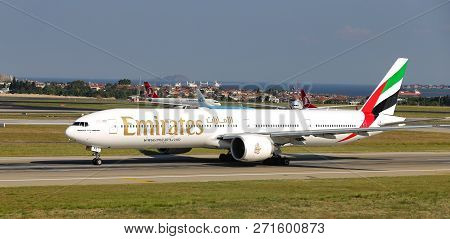 Airplane Takeoff From Airport