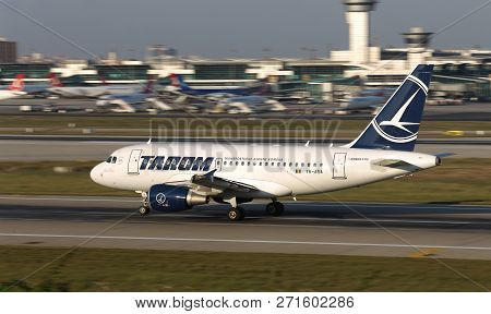Airplane Takeoff From Airport