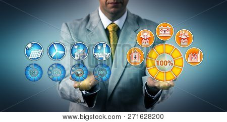 Executive Facing Variable Renewable Power Generation Is Resorting To Energy Storage Technology To Sm