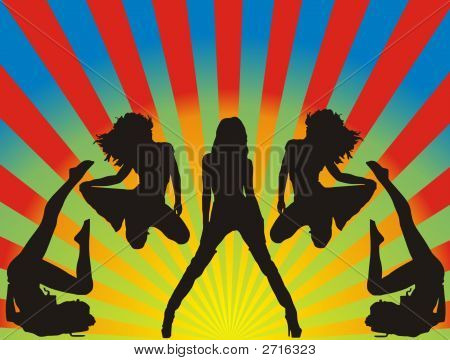 ダンスの女の子