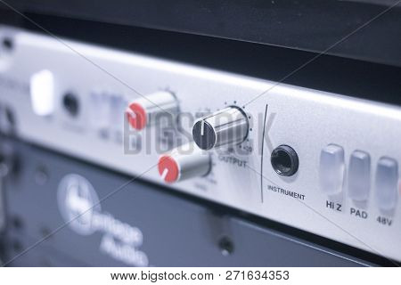 Recording Studio Audio Controls