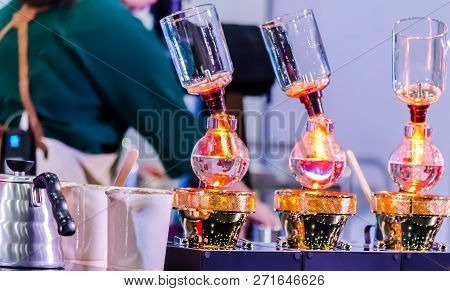 Showcase Syphon Coffee Maker By Syphonist.