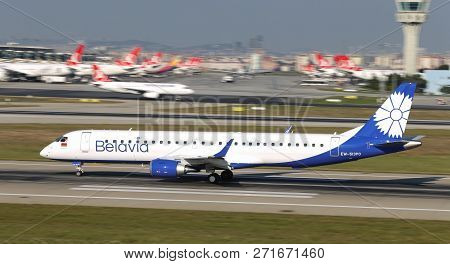 Airplane Takeoff From Airport