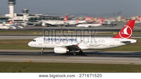 Airplane Takeoff From Airport