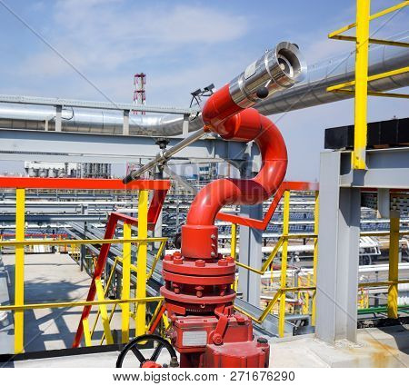 Fireplug For Pressure Fire At The Refinery