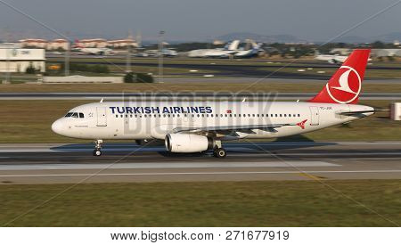 Airplane Takeoff From Airport