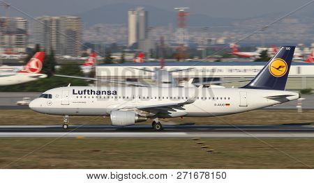 Airplane Takeoff From Airport