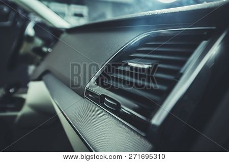 Car Air Filtration And Ventilation System. Automotive Industry.