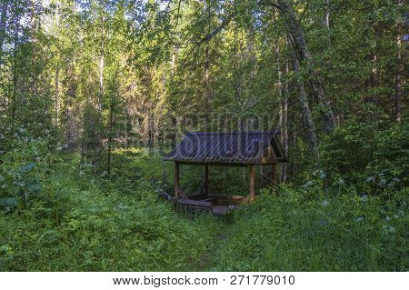 Holy Spring In Honor Of The Prophet John The Baptist, The Baptist Of The Lord.