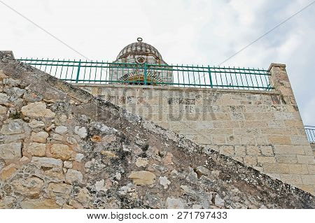 Part Of Church Of The Sepulchre Of Saint Mary, Also Tomb Of The Saint Mary, A Christian Tomb In The 