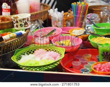 Close Up Sweets Dessert Sweetmeat Blancmange Delicious