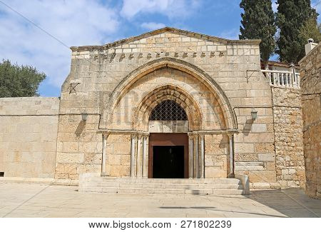 Church Of The Sepulchre Of Saint Mary, Also Tomb Of The Saint Mary, A Christian Tomb In The Kidron V