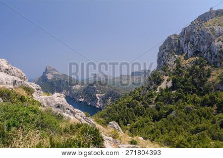 Mallorca, Spain. View Of Cape Formentor (cap De Formentor)