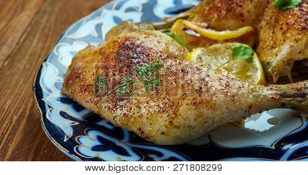Iraqi Yellow Spice-rubbed Chicken - Djaj Bil-bahar Il-asfar