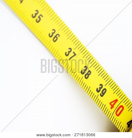 Blur Yellow Tape Measure
