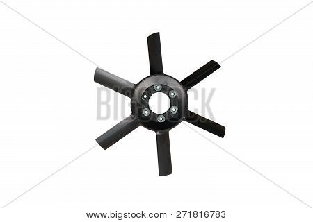 Fan Impeller Car On An Isolated White Background