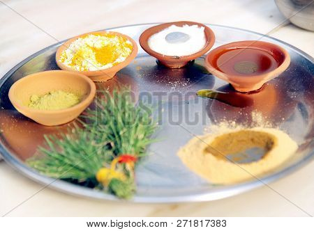 Tel Baan Ritual In Indian Wedding.tel Baan Ritual In Indian Wedding.