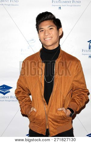 LOS ANGELES - DEC 1: Gabe De Guzman at the Fulfillment Fundâs 45th Annual Holiday Party for kids at CBS Television City on December 1, 2017 in Los Angeles, California